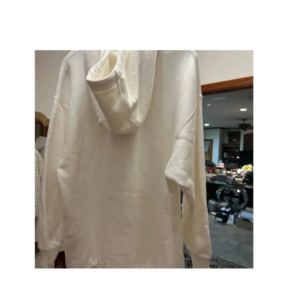 Gucci interlocking G logo, oversized cotton hoodie size small fits large